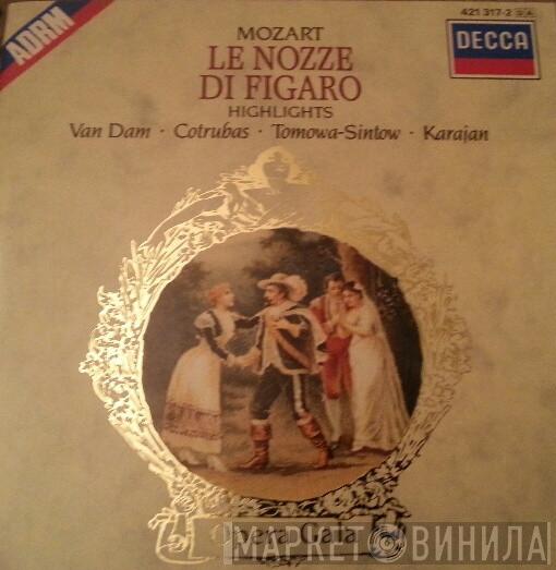 – Wolfgang Amadeus Mozart , Wiener Philharmoniker  Herbert von Karajan  - Le Nozze Di Figaro Highlights