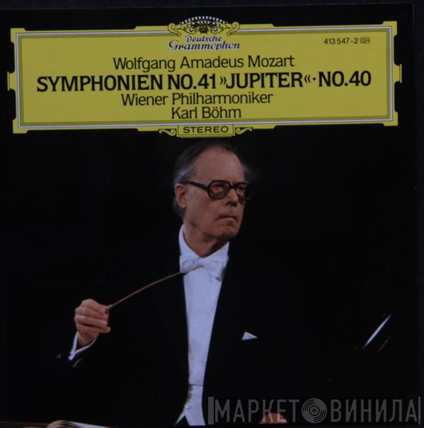 , Wolfgang Amadeus Mozart , Wiener Philharmoniker  Karl Böhm  - Symphonien No.41 »Jupiter« · No.40