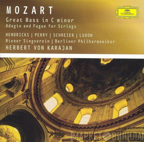 Wolfgang Amadeus Mozart, Wiener Singverein, Berliner Philharmoniker, Herbert von Karajan - Great Mass In C Minor, Adagio And Fugue For Strings