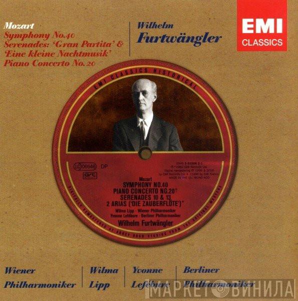 Wolfgang Amadeus Mozart, Wilhelm Furtwängler, Wiener Philharmoniker, Wilma Lipp, Yvonne Lefébure, Berliner Philharmoniker - Orchestral Works