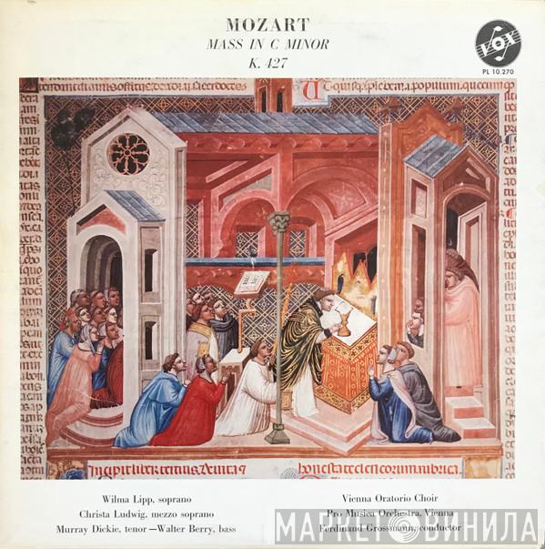 , Wolfgang Amadeus Mozart , Wilma Lipp , Christa Ludwig - Murray Dickie , Walter Berry , Vienna Oratorio Choir , Vienna Pro Musica Orchestra  Ferdinand Grossmann  - Mass, C Minor, K. 427