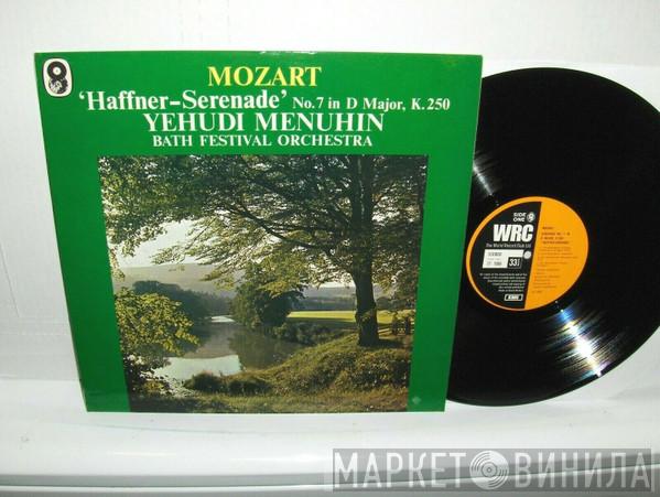 Wolfgang Amadeus Mozart, Yehudi Menuhin, Bath Festival Orchestra - Haffner-Serenade No.7 In D Major, K.250