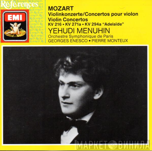 Wolfgang Amadeus Mozart, Yehudi Menuhin, Orchestre Symphonique De Paris, George Enescu, Pierre Monteux - Violinkonzerte