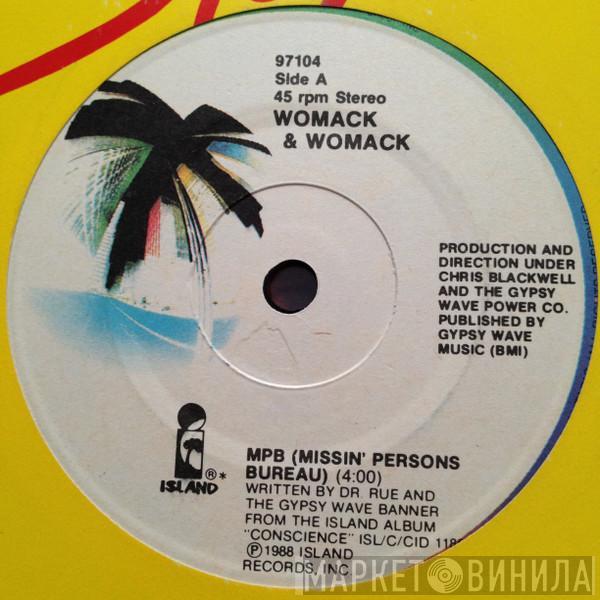  Womack & Womack  - MPB (Missin' Persons Bureau) / Slave (Just For Love)