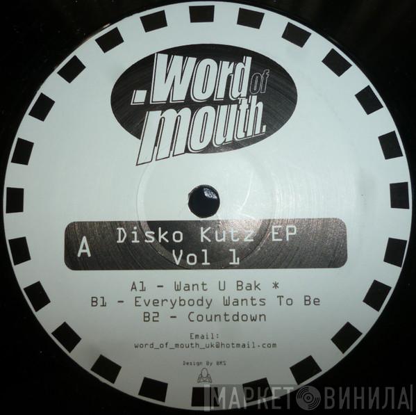 Word Of Mouth - Disko Kutz EP