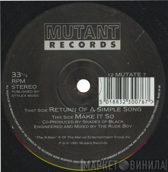 X-Men  - Return Of A Simple Song / Make It So