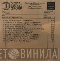  X-Press 2  - Makeshift Feelgood (Advance CDR)