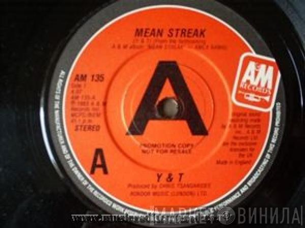  Y & T  - Mean Streak