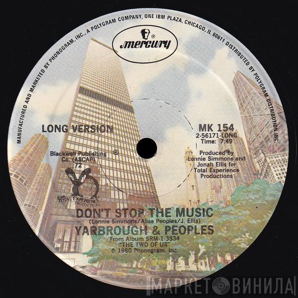  Yarbrough & Peoples  - Don't Stop The Music