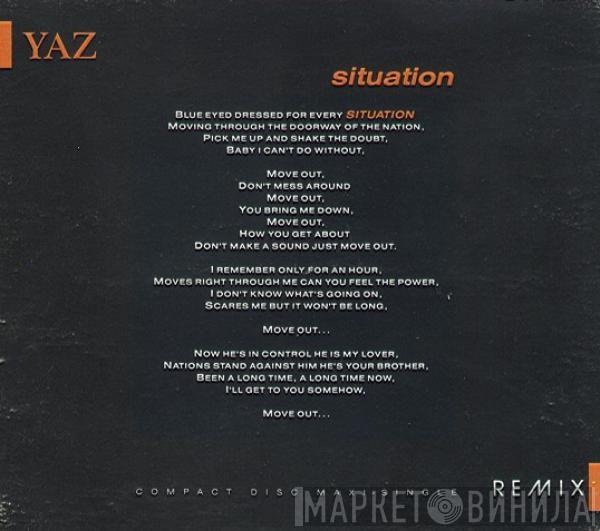  Yazoo  - Situation (Remix)