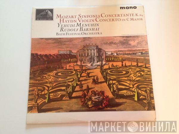 Yehudi Menuhin, Rudolf Barshai, Bath Festival Orchestra, Wolfgang Amadeus Mozart, Joseph Haydn - Sinfonia Concertante K. 364 / Violin Concerto In C Major