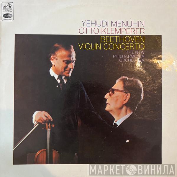 , Yehudi Menuhin , Otto Klemperer , Ludwig van Beethoven  New Philharmonia Orchestra  - Violin Concerto