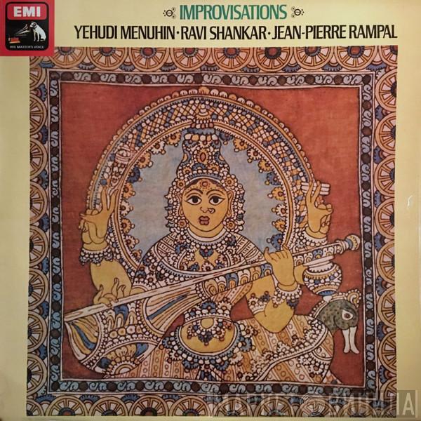 Yehudi Menuhin, Ravi Shankar, Jean-Pierre Rampal, Martine Géliot - Improvisations