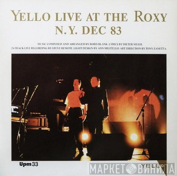Yello - Live At The Roxy N.Y. Dec 83