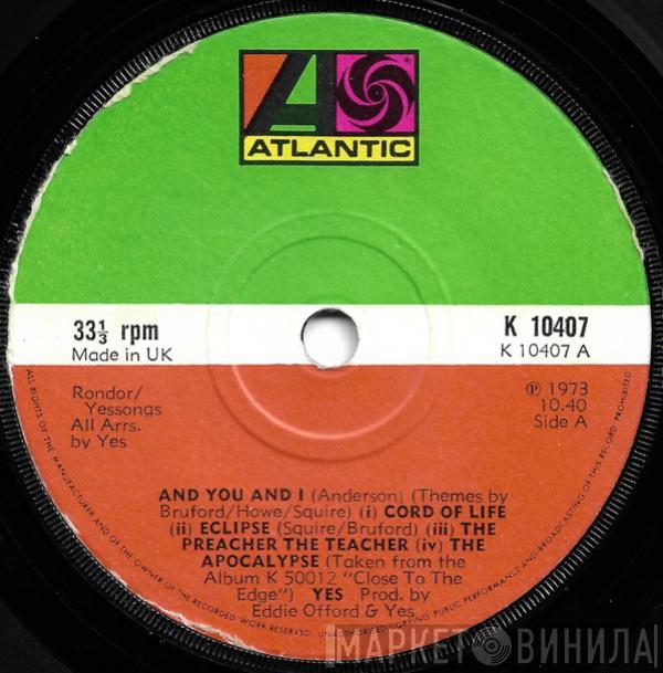  Yes  - And You And I