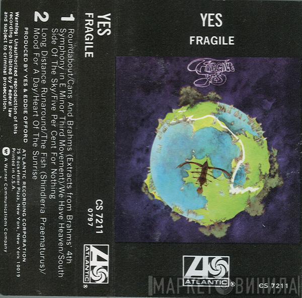  Yes  - Fragile