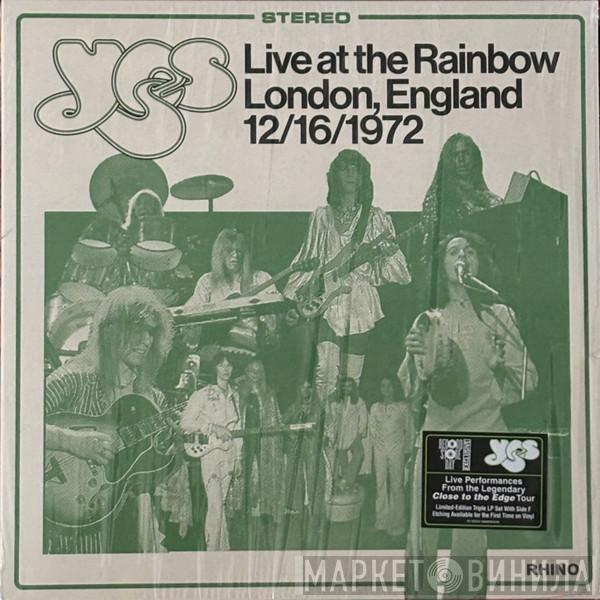Yes - Live At The Rainbow London, England 12/16/1972