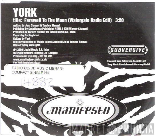 York - Farewell To The Moon