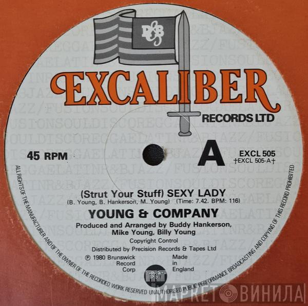 Young & Company - (Strut Your Stuff) Sexy Lady / Waiting On Your Love