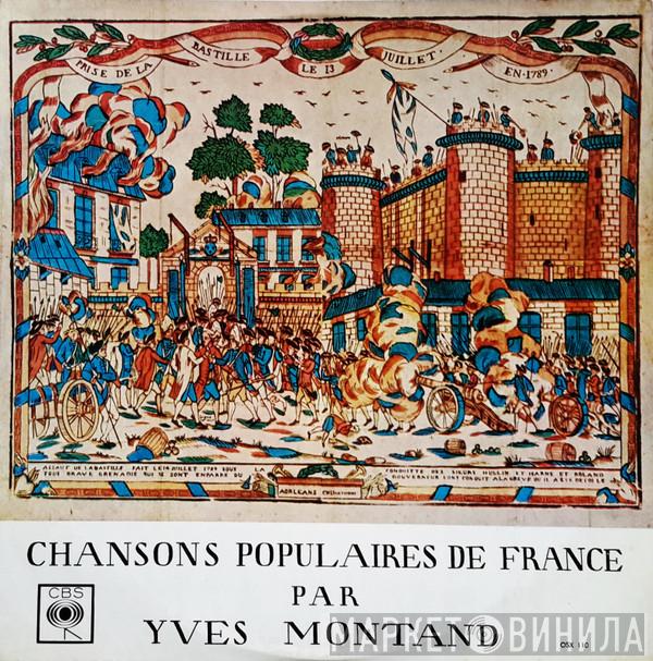  Yves Montand  - Chansons Populaires De France