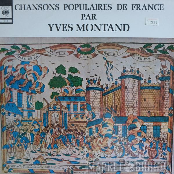  Yves Montand  - Chansons Populaires De France
