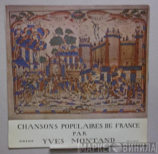  Yves Montand  - Chansons Populaires De France