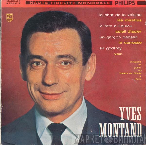  Yves Montand  - Enregistrement Public Au Théatre De L'Etoile A Paris
