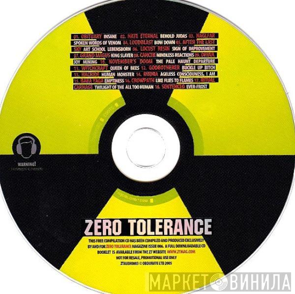  - Zero Tolerance