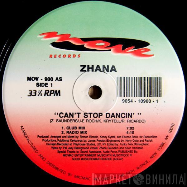 Zhana Saunders - Can't Stop Dancin'