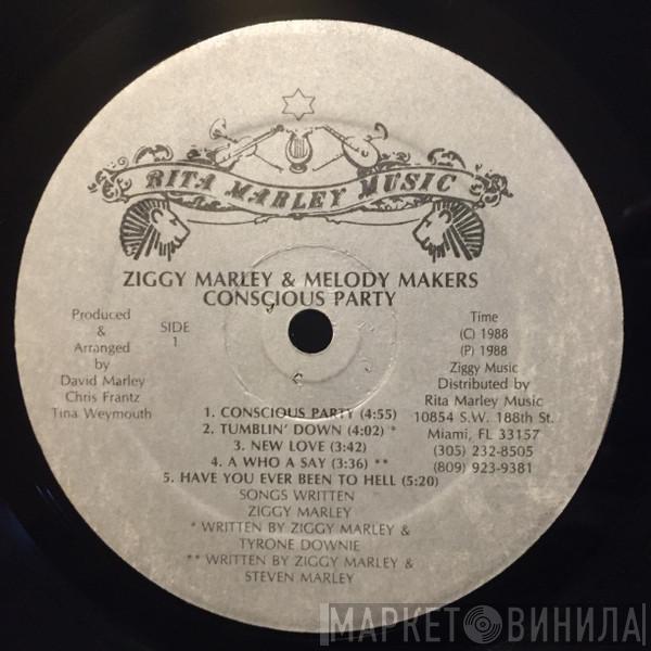  Ziggy Marley And The Melody Makers  - Conscious Party