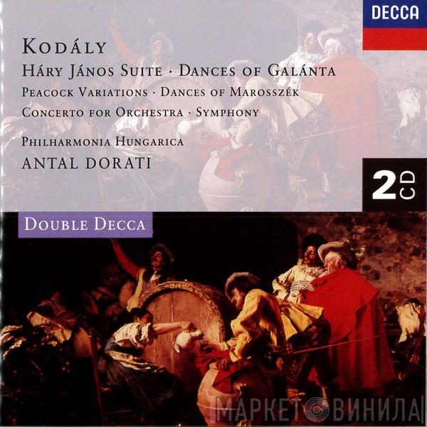 - Zoltán Kodály , Philharmonia Hungarica  Antal Dorati  - Háry János Suite • Dances Of Galánta • Peacock Variations • Dances Of Marosszék • Concerto For Orchestra • Symphony