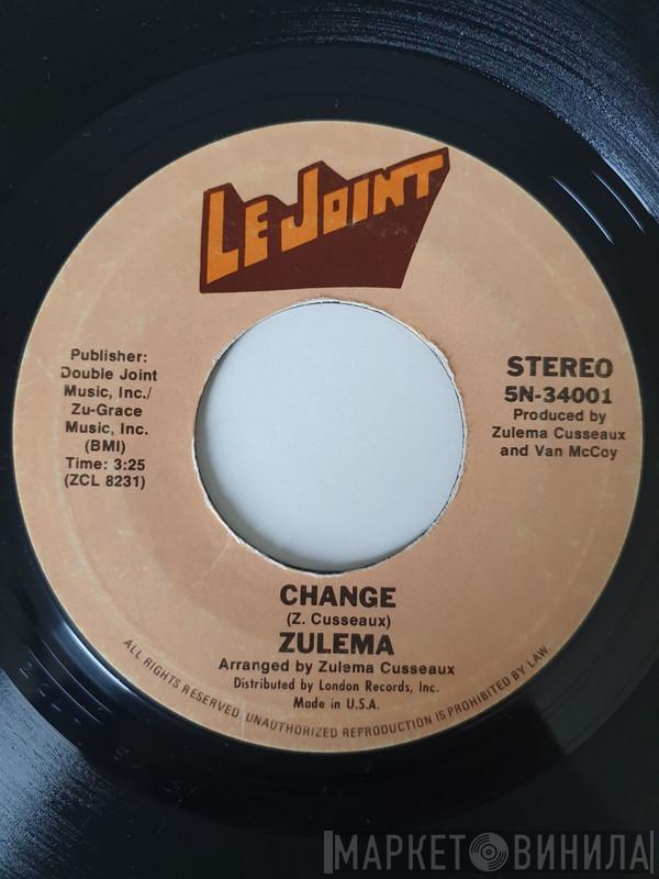  Zulema  - Change / Hanging On To A Memory