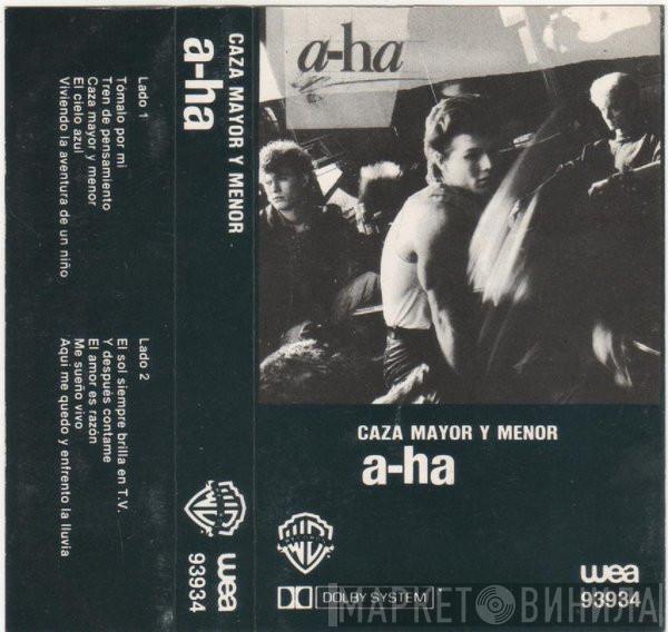  a-ha  - Caza Mayor Y Menor = Hunting High And Low