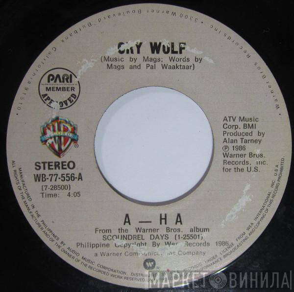  a-ha  - Cry Wolf