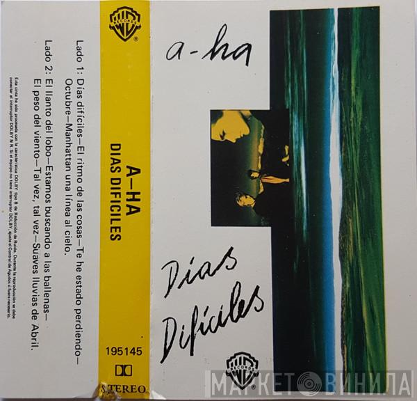  a-ha  - Días Difíciles = Scoundrel Days