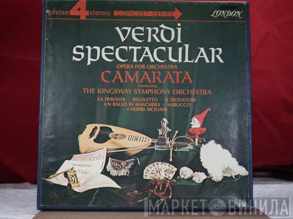 conducting Tutti Camarata , The Kingsway Symphony Orchestra  Giuseppe Verdi  - Verdi Spectacular - Opera for Orchestra