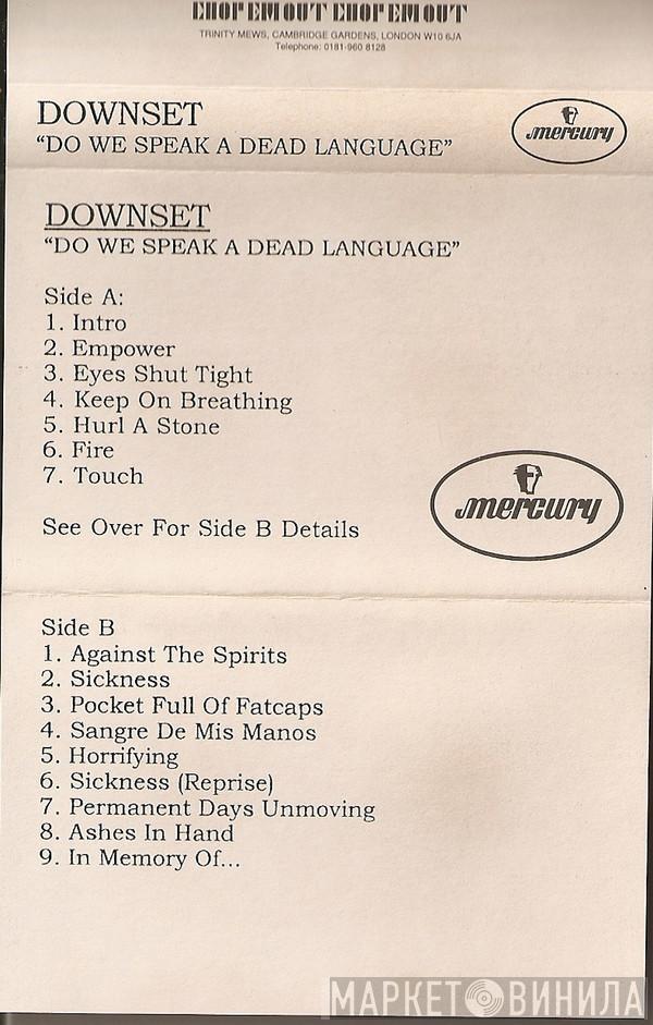 downset. - Do We Speak A Dead Language?