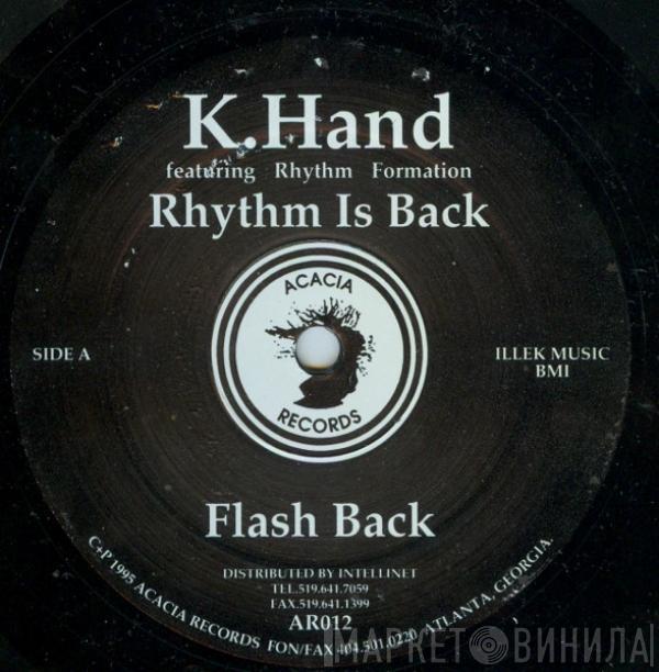 featuring Kelli Hand  Rhythm Formation  - Rhythm Is Back