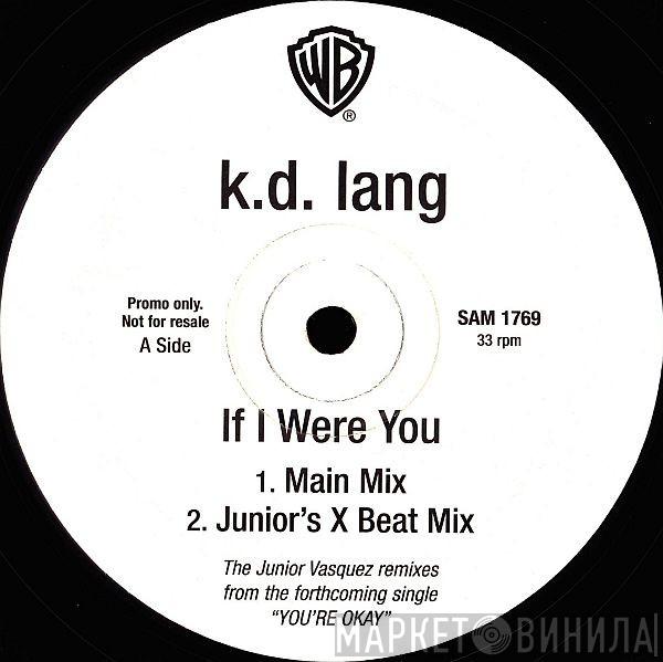 k.d. lang - If I Were You