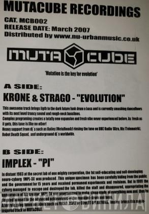 kRoNe, Strago, Implex - Evolution / Pi