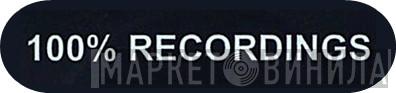 100% Recordings - Винил CD и Кассеты лейбла 100% Recordings на сайте МаркетВинила