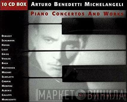 Arturo Benedetti Michelangeli - Piano Concertos And Works - Винил CD и Кассеты лейбла Arturo Benedetti Michelangeli - Piano Concertos And Works на сайте МаркетВинила