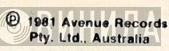 Avenue Records Pty. Ltd. - Винил CD и Кассеты лейбла Avenue Records Pty. Ltd. на сайте МаркетВинила