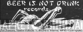 Beer Is Not Drink Records - Винил CD и Кассеты лейбла Beer Is Not Drink Records на сайте МаркетВинила