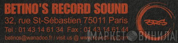 Betino's Record Sound - Винил CD и Кассеты лейбла Betino's Record Sound на сайте МаркетВинила