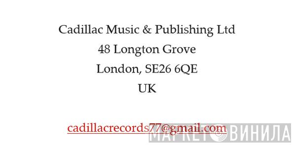 Cadillac Music & Publishing Ltd. - Винил CD и Кассеты лейбла Cadillac Music & Publishing Ltd. на сайте МаркетВинила