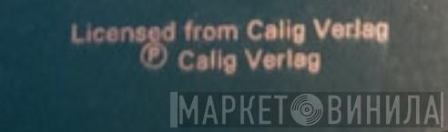 Calig-Verlag - Винил CD и Кассеты лейбла Calig-Verlag на сайте МаркетВинила