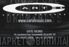 Cartel - Винил CD и Кассеты лейбла Cartel на сайте МаркетВинила