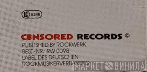 Censored Records  - Винил CD и Кассеты лейбла Censored Records (4) на сайте МаркетВинила