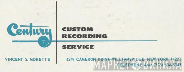 Century Custom Recording Service, Williamsville - Винил CD и Кассеты лейбла Century Custom Recording Service, Williamsville на сайте МаркетВинила